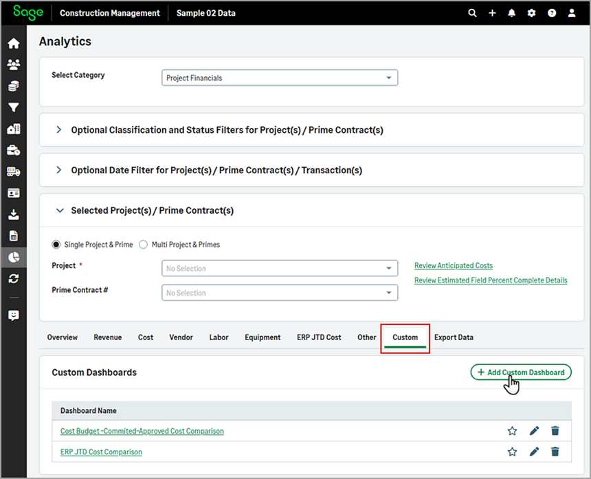 The newly added API under the DATA SOURCES section.