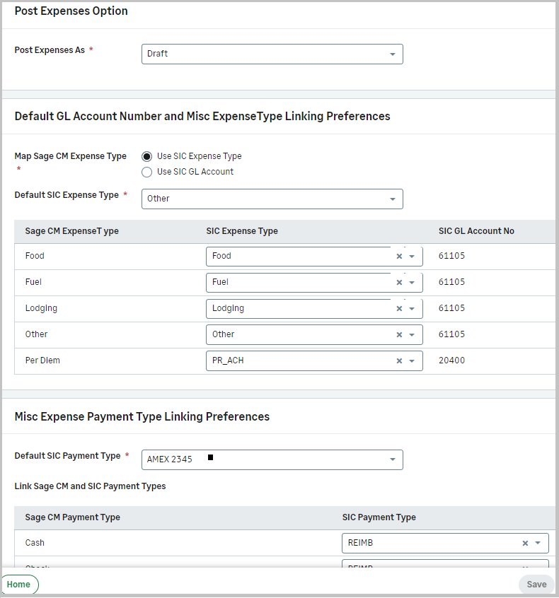 Miscellaneous linking preferences.